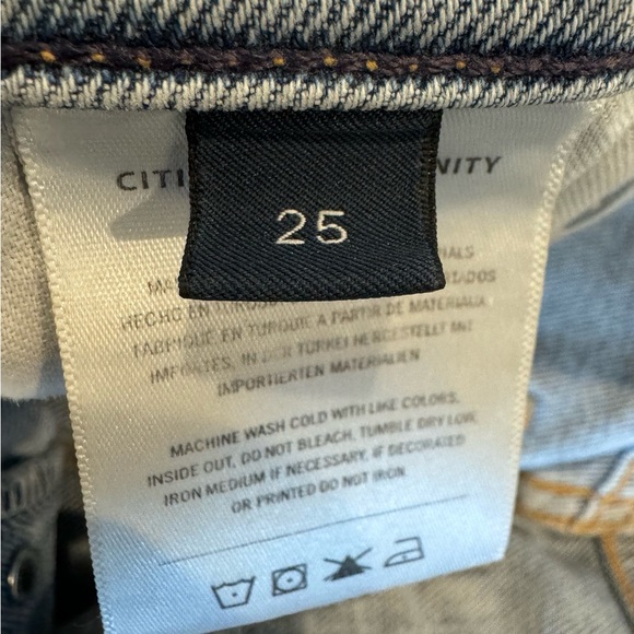 Citizens of Humanity Florence Wide Straight Size 25 - Picture 5 of 8